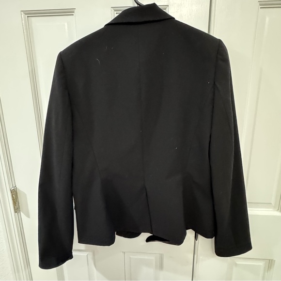 Calvin Klein Black‎ Classic 2-Button Blazer – Size 10 - Picture 6 of 8